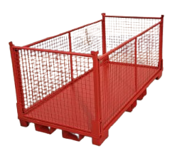 Skládací Gitterbox – Velkoobjemový kovový koš