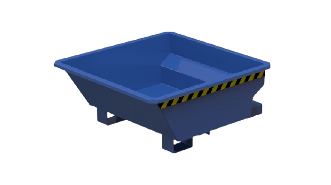 Self-tipping skip PMUC mini 300