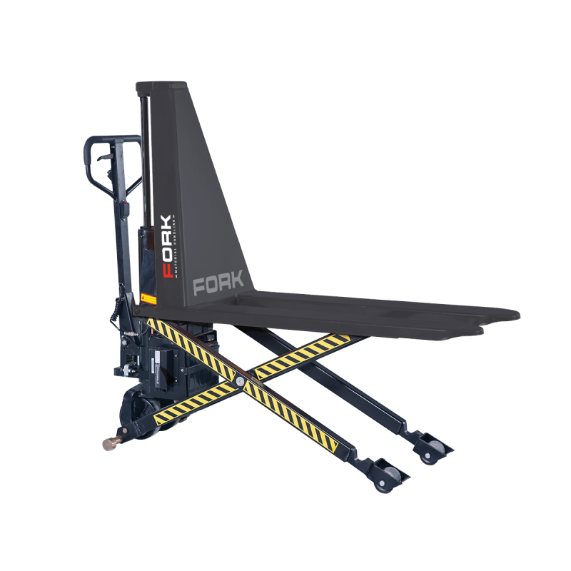 FORK Poloelektrický nůžkový paletový vozík z nerezové oceli SPRN1000D