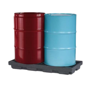 Justrite LOW Spill Containment Pallet for 2 Drums