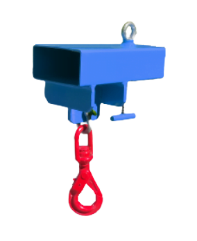 Fork-mounted load hook