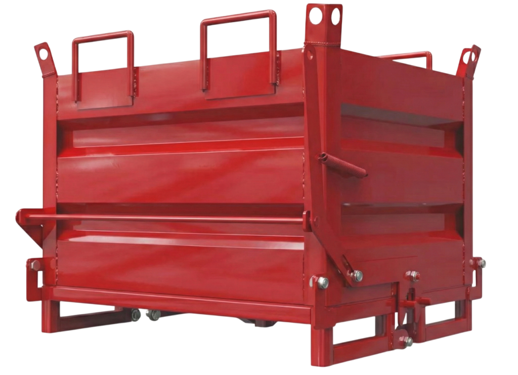 Bottom-Discharge Container
