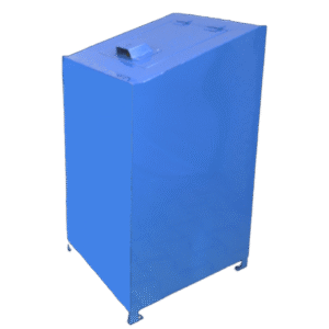 wildlife-resistant waste container PZZ metal secured waste container